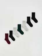 Skarpetki dla dzieci - Reserved - Skarpetki 7 pack - ciemnoszary - miniaturka - grafika 1