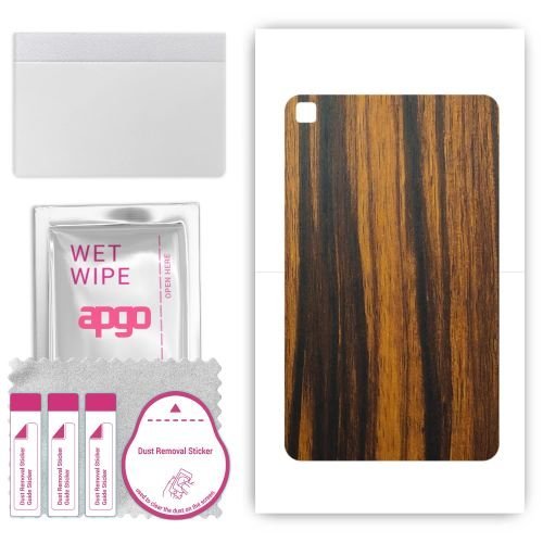 folia naklejka skórka strukturalna na TYŁ do Samsung Galaxy Tab S6 WiFi SM-P613 - Drewno Tygrysie - apgo SKINS