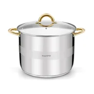 Garnki - Garnek na indukcję wysoki Faro 28 x 21 cm 12 l gold KönigHOFFER - miniaturka - grafika 1