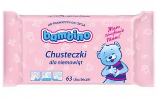 Nivea BAMBINO Chusteczki 63szt 83660 new - Pozostałe kosmetyki - miniaturka - grafika 2