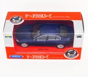 Samochody i pojazdy dla dzieci - Welly 1:34 BMW 535i - granatowy - miniaturka - grafika 1
