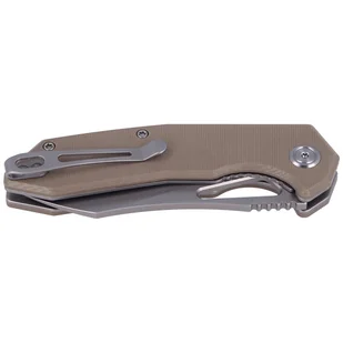 Nóż składany Kubey Knife New Vagrant Tan G10, Sandblast AUS-10 (KU291B) - Noże - miniaturka - grafika 7