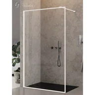 Kabiny prysznicowe - New Trendy EXK-2222 KABINA NEW MODUS WHITE WALK-IN U 80x200 CZYSTE 8mm ACTIVE SHIELD - miniaturka - grafika 1