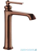 Baterie umywalkowe - Omnires Armance bateria umywalkowa wysoka 32 cm miedź antyczna AM5213ORB | - miniaturka - grafika 1