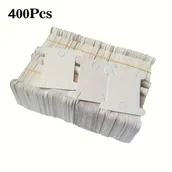 Rękodzieło - TEMU 400szt Białe Kartonowe Szpulki na Nici do Haftu z Miejscem na Etykiety – Ręczne Narzędzie do Robótek Ręcznych i Projektów Krawieckich, Akcesoria - miniaturka - grafika 1