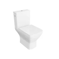 Kompakty WC - Domino Kompakt WC poziomy Tommy z deską wolnoopadającą - miniaturka - grafika 1