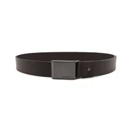 Paski - Calvin Klein Skórzany pasek ADJ BEVELED PLAQUE 35MM - miniaturka - grafika 1