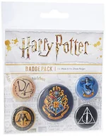 Dodatki do ubrań - GYE Harry Potter plakietki 5 szt. - miniaturka - grafika 1
