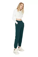 Spodenki męskie - TRENDYOL Women's męskie spodnie do biegania ze średnim stanem, kolor zielony Emerald Green, M, Emerald Green, M - miniaturka - grafika 1