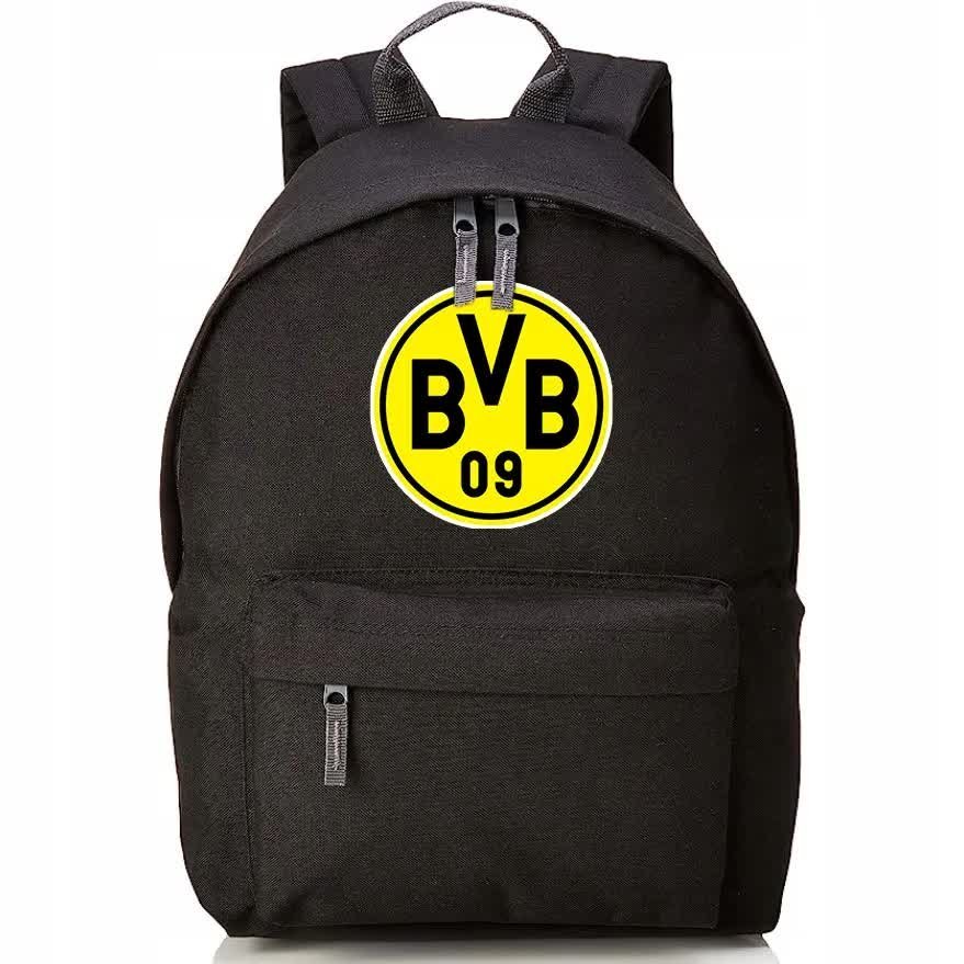 PLECAK DO SZKOŁY CZARNY Na Trening Piłkarski BVB BORUSSIA Piłka Nożna Wzory
