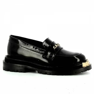 Lakierowane mokasyny na platformie CARINII - Carinii - Mokasyny damskie - miniaturka - grafika 1