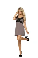 Piżamy damskie - HALKA NATASHA (kolor granat, rozmiar M) - miniaturka - grafika 1