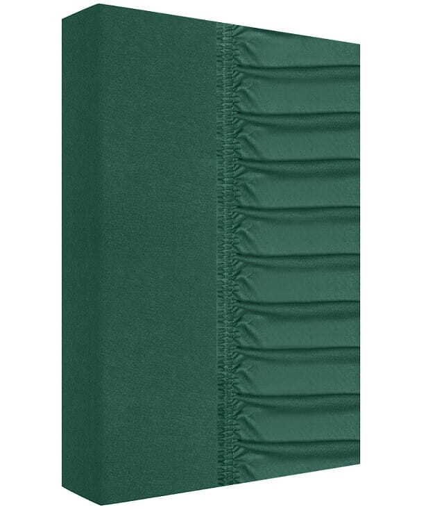 Prześcieradło, grube, jersey 100% bawełna 200x220cm Zielony