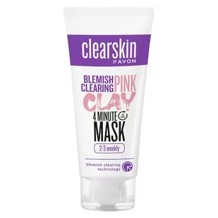 Avon, Clearskin, Maseczka niedoskonałości glinka, 75 ml - Maseczki do twarzy - miniaturka - grafika 1