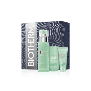 Biotherm Homme Biotherm Aquapower, Zestaw kosmetyków dla mężczyzn z ultranawilżającym żelem do twarzy Aquapower Advanced Zestawy do pielęgnacji twarzy 1 ct Męskie - Zestawy kosmetyków męskich - miniaturka - grafika 1