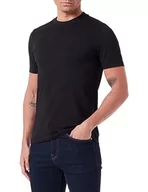 Koszulki męskie - BOSS T-shirt męski, czarny, XL - miniaturka - grafika 1