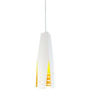 D2.Design Lampa wisząca Origami Design 2 biel/pom 84121 - Lampy sufitowe - miniaturka - grafika 1