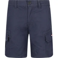 Spodnie i spodenki dla chłopców - Tommy Hilfiger Szorty CARGO | Slim Fit - miniaturka - grafika 1