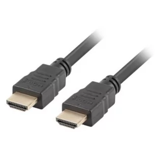 LANBERG LANBERG Kabel HDMI HDMI LANBERG 0.5 m Czarny - Kable - miniaturka - grafika 1