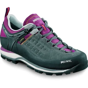 Buty trekkingowe damskie Meindl Literock Lady Gore-Tex 31 szaro-fioletowy - Buty trekkingowe damskie - miniaturka - grafika 1