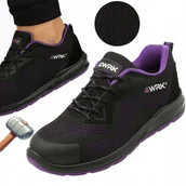 Obuwie robocze - Buty robocze DAMSKIE z PODNOSKIEM PÓŁBUTY OCHRONNE SPORTOWE ODDYCHAJĄCE 39 - miniaturka - grafika 1