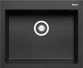 Zlewozmywaki - Zlew PYRAMIS ISTROS (61x50) 1B czarny (70186812) - miniaturka - grafika 1