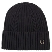 Czapki damskie - Czapka Knitted Beanie AW5381 POL01 BLA (GU807-a) Guess - miniaturka - grafika 1