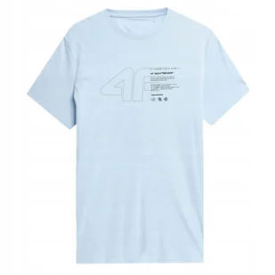 4F T-Shirt Koszulka Sportowa Z Odblaskiem M - Koszulki męskie - miniaturka - grafika 1
