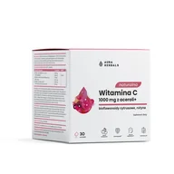 Witaminy i minerały - Aura Herbals Naturalna Witamina C 1000 z acerolii suplement diety 30 x 5.46 g - miniaturka - grafika 1