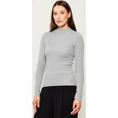 Swetry damskie - GUESS Półgolf JULIA | Slim Fit | z dodatkiem wełny i kaszmiru - miniaturka - grafika 1