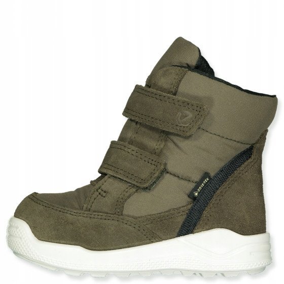 ECCO DZIECIĘCE ŚNIEGOWCE ZE SKÓRĄ KHAKI 27 Ż3E