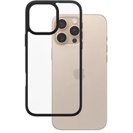 Etui i futerały do telefonów - Etui PANZERGLASS HardCase do Apple iPhone 16 Pro Max Przezroczysto-czarny - miniaturka - grafika 1