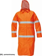 Kurtki rowerowe - CERVA GORDON - płaszcz przeciwdeszczowy - pomarańczowy XXL - miniaturka - grafika 1