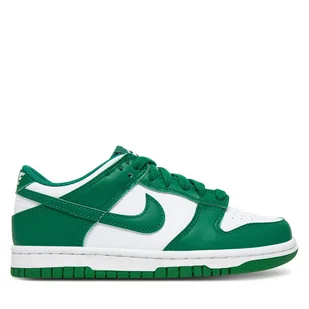 Sneakersy Nike Dunk Low (GS) FB9109 114 Zielony - Sneakersy damskie - miniaturka - grafika 1