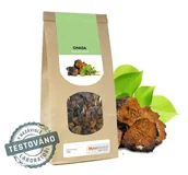 Suplementy naturalne - MycoMedica - Chaga suszona, 100 g - miniaturka - grafika 1
