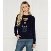 Swetry damskie - POLO RALPH LAUREN Sweter | Regular Fit - miniaturka - grafika 1