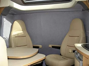 Hindermann zasłona termiczna do Fiata Ducato od roku produkcji 07/2006 beżowa - Zasłony - miniaturka - grafika 1