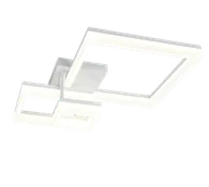 Lampy sufitowe - CAMINO R65771331 lampa sufitowa 66cm białe kwadraty LED 32W 4000K - miniaturka - grafika 1