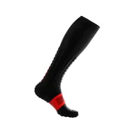 Skarpetki sportowe męskie - Skarpety kompresyjne COMPRESSPORT FULL SOCKS DETOX RECOVERY czarne - miniaturka - grafika 1
