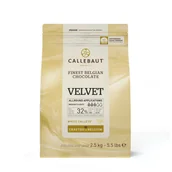 Czekolada - Callebaut czekolada biała belgijska Velvet 32% 2,5 kg - miniaturka - grafika 1