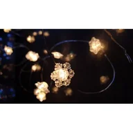 Oświetlenie świąteczne - Lampki 10 LED ciepły biały na baterie mix wzorów Cortina - miniaturka - grafika 1