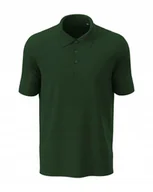 Koszulki męskie - Koszulka męska polo T-shirt Polówka Stedman ST9060 Green DUŻY ROZMIAR 3XL - miniaturka - grafika 1
