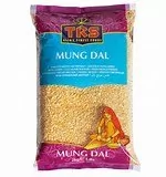 Kaszki dla dzieci - Żółta fasola łuskana Mung Dal TRS 500g - miniaturka - grafika 1