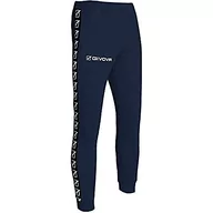 Spodnie męskie - Givova Givova Spodnie męskie Tricot czarny XXL BA09 - miniaturka - grafika 1