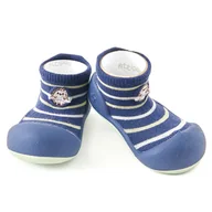 Skarpetki dla dzieci - Attipas® Lekkie Bambusowe Buciki Niemowlęce Bamboo Hedgehog Navy 11,5 Cm / 20 Antypoślizgowe - miniaturka - grafika 1