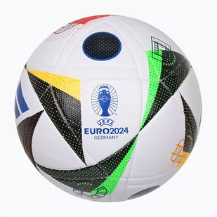 Piłka do piłki nożnej adidas Fussballliebe 2024 League Box white/black/glow blue rozmiar 4 - Piłka nożna - miniaturka - grafika 1