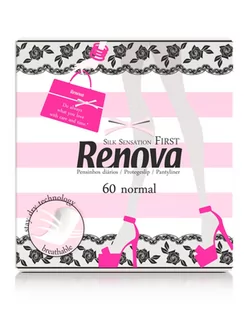 Wkładki higieniczne Renova Normal 60szt - Wkładki higieniczne - miniaturka - grafika 1