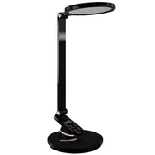 Lampy stojące - Lampa stołowa Ragas 04172 Ideus regulacja z wyświetlaczem LED 9W czarna - miniaturka - grafika 1