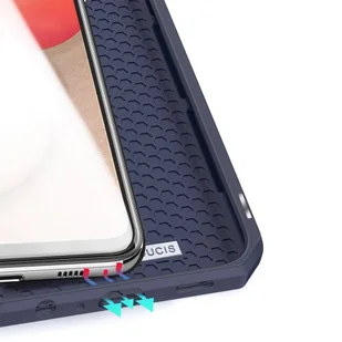 Dux Ducis Skin X kabura etui pokrowiec z klapką Samsung Galaxy A02s EU niebieski - Etui i futerały do telefonów - miniaturka - grafika 8
