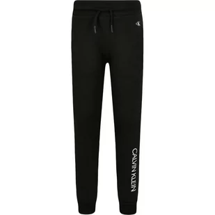 CALVIN KLEIN JEANS Spodnie dresowe | Regular Fit - Spodnie i spodenki dla chłopców - miniaturka - grafika 1